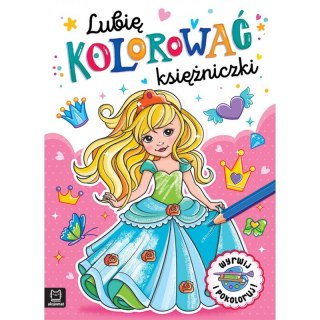 Lubię kolorować księżniczki