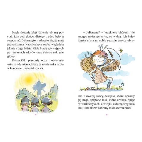 Opowiadania do doskonalenia czytania. Świat dziewczynek. Julka i amazonki Opowiadania do doskonalenia czytania. Świat dziewczynek. Julka i amazonki