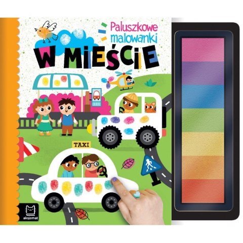 Paluszkowe malowanki. W mieście Paluszkowe malowanki. W mieście