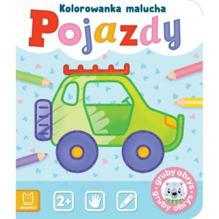 Pojazdy. Kolorowanka malucha