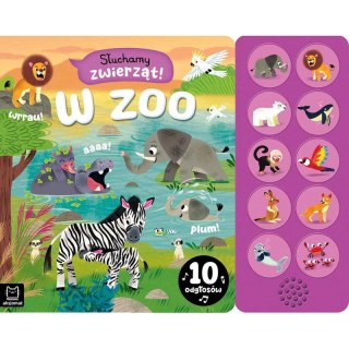 Słuchamy zwierząt! W zoo. 10 odgłosów