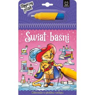 Świat baśni. Malowanka z pisakiem wodnym