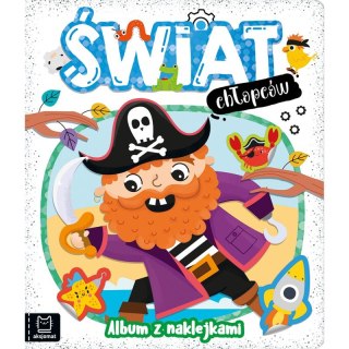 Świat chłopców. Album z naklejkami