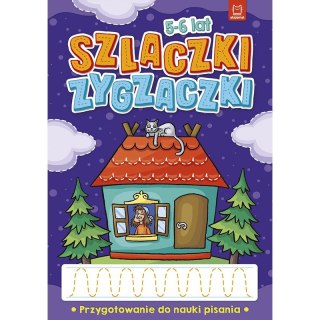 Szlaczki zygzaczki. Przygotowanie do nauki pisania