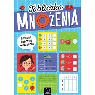 Tabliczka mnożenia. Zestaw ćwiczeń w liczeniu