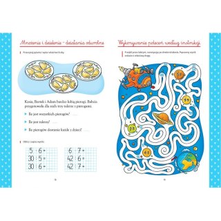 Tabliczka mnożenia ze smokami. Klasy 2-3. Działania, łamigłówki, komiks