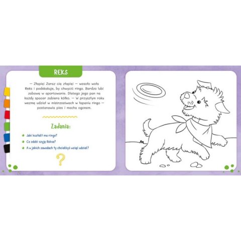 Ulubione zwierzaki. Kredka segmentowa Ulubione zwierzaki. Kredka segmentowa