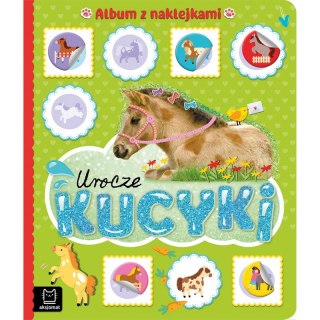 Urocze kucyki. Album z naklejkami
