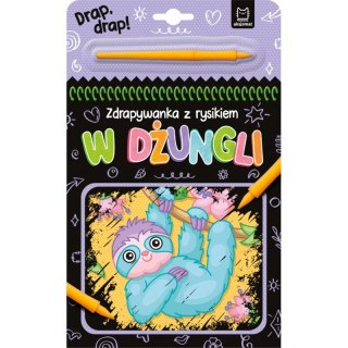 W dżungli. Zdrapywanka z rysikiem