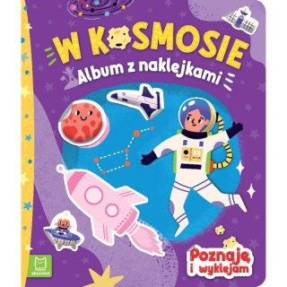 W kosmosie. Album z naklejkami. Poznaję i wyklejam