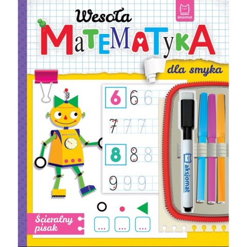 Wesoła matematyka dla smyka. Pisak ścieralny Wesoła matematyka dla smyka. Pisak ścieralny