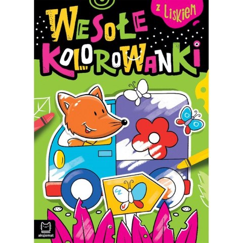 Wesołe kolorowanki z liskiem Wesołe kolorowanki z liskiem