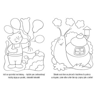 Wesołe kolorowanki z liskiem