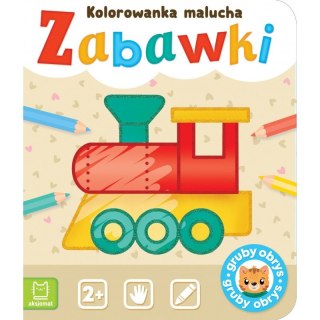 Zabawki. Kolorowanka malucha