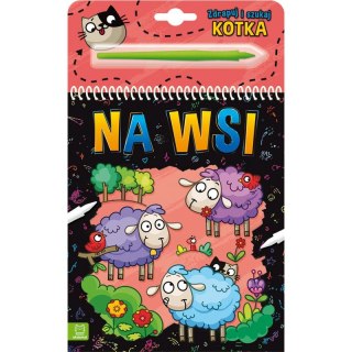 Zdrapuj i szukaj kotka. Na wsi