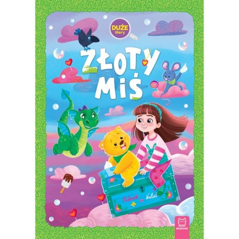 Złoty miś. Duże litery. Oprawa twarda Złoty miś. Duże litery. Oprawa twarda