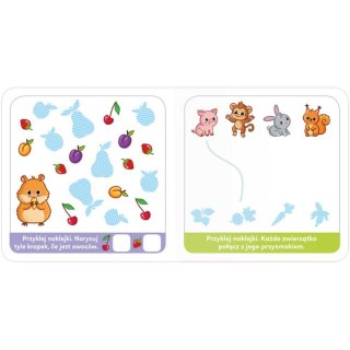 Zwierzęta i ich cienie. Puzzle + książeczka. Mały miś to lubi! 3+
