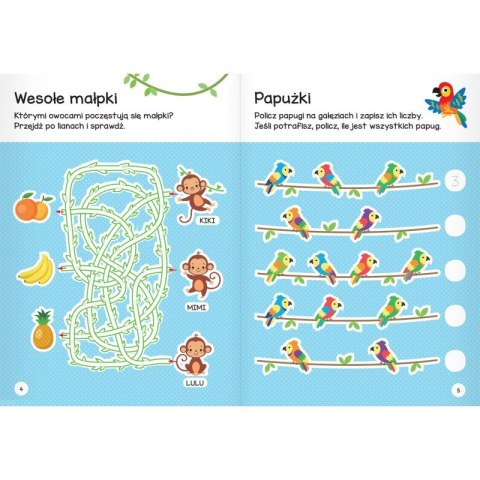 Zwierzęta w zoo. Łamigłówki przedszkolaka Zwierzęta w zoo. Łamigłówki przedszkolaka