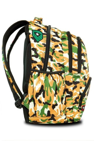 COOLPACK - BENTLEY - PLECAK MŁODZIEZOWY - CAMO DESERT (BADGES) *