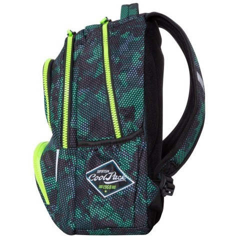 COOLPACK - SPINER TERMIC - PLECAK MŁODZIEŻOWY - GREEN (BADGES B) * COOLPACK - SPINER TERMIC - PLECAK MŁODZIEŻOWY - GREEN (BADGES B) *