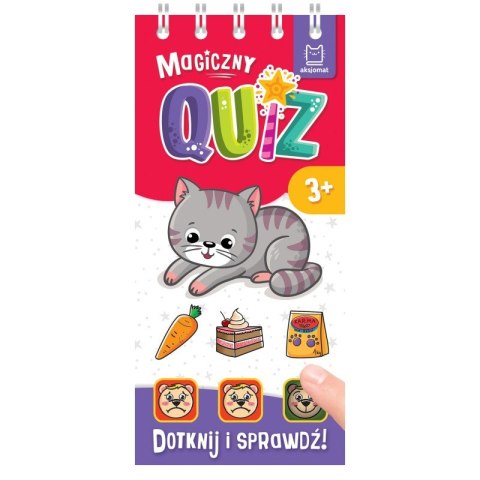 Magiczny quiz z kotkiem. Dotknij i sprawdź. 3+ Magiczny quiz z kotkiem. Dotknij i sprawdź. 3+