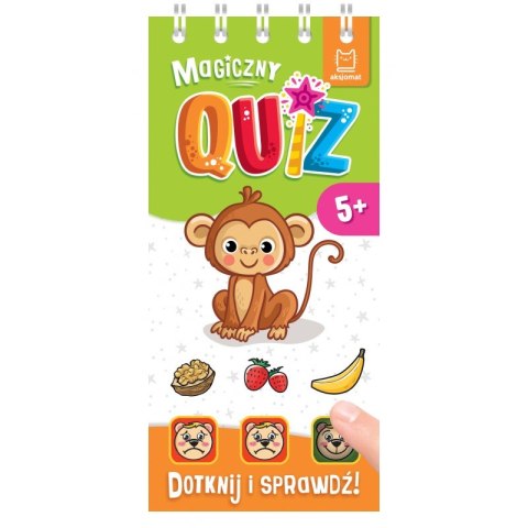 Magiczny quiz z małpką. Dotknij i sprawdź. 5+ Magiczny quiz z małpką. Dotknij i sprawdź. 5+