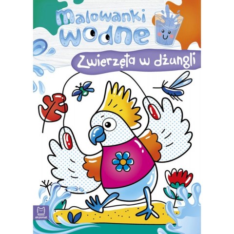 Malowanki wodne. Zwierzęta w dżungli Malowanki wodne. Zwierzęta w dżungli