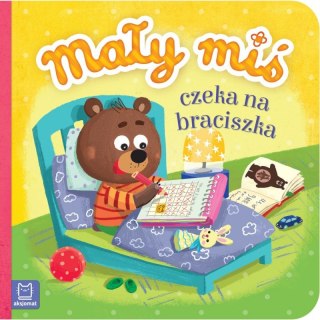 Mały miś czeka na braciszka - duży format
