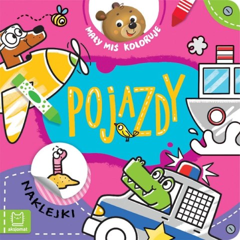 Mały miś koloruje. Pojazdy Mały miś koloruje. Pojazdy
