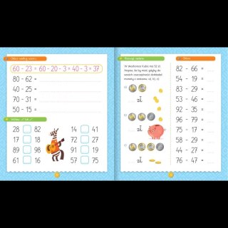 Matematyka dla klas 1-3. Ścieralny pisak
