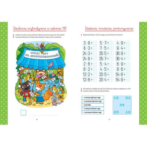 Matematyka ze smokami. Klasa 3. Działania, łamigłówki, komiks Matematyka ze smokami. Klasa 3. Działania, łamigłówki, komiks