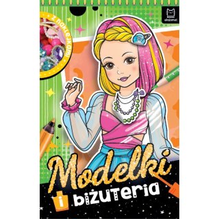 Modelki i biżuteria. Z naklejkami