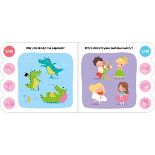 Naklejkowy quiz 4+. Aktywizująca książeczka malucha