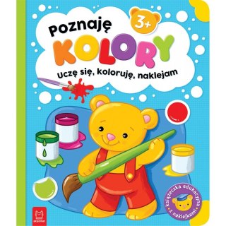 Poznaję kolory. Uczę się, koloruję, naklejam. 3+