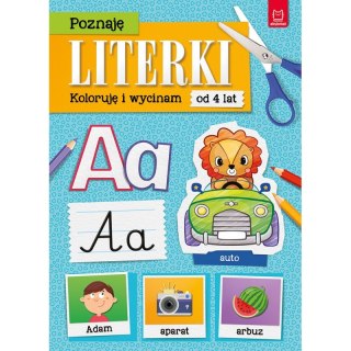 Poznaję literki. Koloruję i wycinam