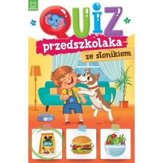 Quiz przedszkolaka ze słonikiem
