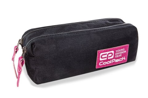 COOLPACK - EDGE - SASZETKA PODWÓJNA / PROSTOKĄTNA - PINK GLITTER COOLPACK - EDGE - SASZETKA PODWÓJNA / PROSTOKĄTNA - PINK GLITTER