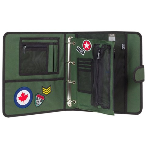 COOLPACK - MATE - TECZKA WIELOFUNKCYJNA - Badges Green COOLPACK - MATE - TECZKA WIELOFUNKCYJNA - Badges Green