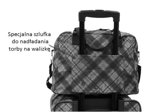 COOLPACK - SMART - TORBA PODRÓŻNA / NA WALIZKĘ - Rubin