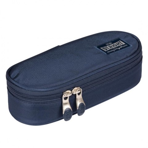 Piórnik saszetka usztywniona z wewnętrzną klapką PC1 ST.NAVY BLUE VINTAGE Piórnik saszetka usztywniona z wewnętrzną klapką PC1 ST.NAVY BLUE VINTAGE