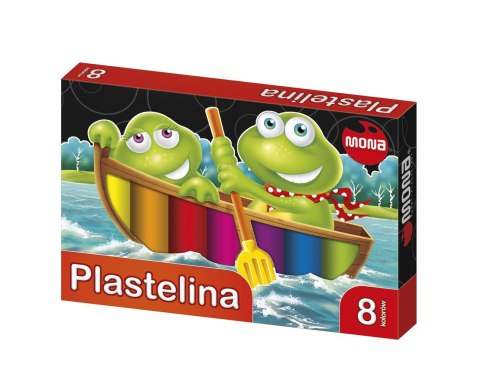 Plastelina 8 kolorów 15 g Plastelina 8 kolorów 15 g
