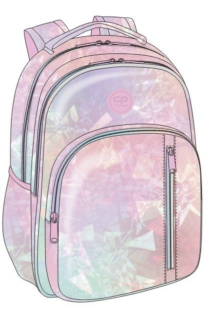 COOLPACK - BASE - PLECAK MŁODZIEŻOWY - TIE DYE