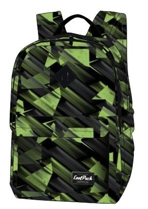 COOLPACK - SCOUT - PLECAK MŁODZIEŻOWY - GREEN MIRROR COOLPACK - SCOUT - PLECAK MŁODZIEŻOWY - GREEN MIRROR