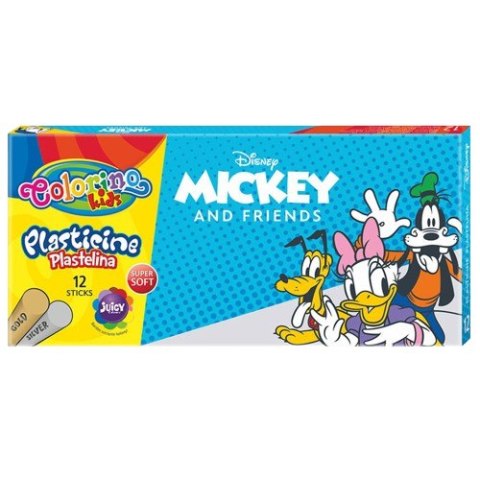 DISNEY COLORINO - PLASTELINA 12 KOL. / MICKEY / /6/