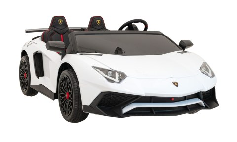 Pojazd Lamborghini Aventador SV Biały Pojazd Lamborghini Aventador SV Biały