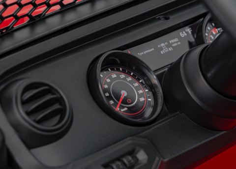 Auto terenowe OFF-ROAD 3.0 dla dzieci Czerwony + Pilot + Wolny Start + Pasy + Audio LED