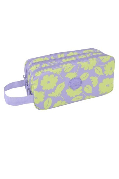 COOLPACK - PRIMUS L - SASZETKA POTRÓJNA Z RĄCZKĄ - FLORES LILA COOLPACK - PRIMUS L - SASZETKA POTRÓJNA Z RĄCZKĄ - FLORES LILA