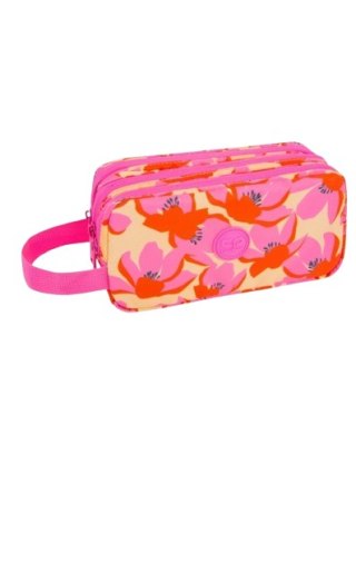 COOLPACK - PRIMUS L - SASZETKA POTRÓJNA Z RĄCZKĄ - FLORES ROSA