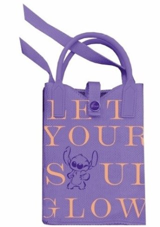 DISNEY FASHION - TOREBKA NA RAMIĘ - PURPLE - STITCH PASTEL