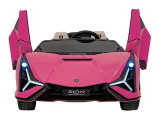 Pojazd Lamborghini SIAN Różowy